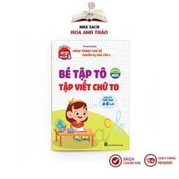 Thumbnail Sách Bé tập tô, viết chữ to dành cho trẻ em từ 4 đến 6 tuổi 1