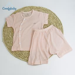 Thumbnail Bộ quần áo mùa hè cho bé 100% Cotton Lụa – Comfybaby Siêu nhẹ - thoáng mát QACF22042021 size 3-12 tháng 1