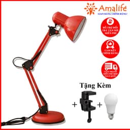 Thumbnail Đèn Bàn Học, Đọc Sách, Để Bàn Làm Việc Pixar Có Đế Tròn và Kẹp Chống Cận, Mỏi Mắt Chính Hãng Amalife 2