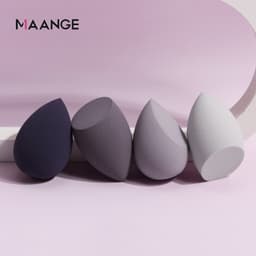 Thumbnail Bộ 4 mút trang điểm MAANGE sử dụng ướt và khô mềm mại với hộp đựng 9452 3