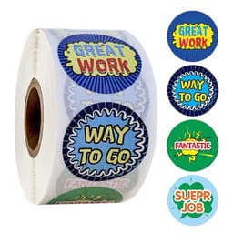 Thumbnail 500 Miếng dán Sticker 2,5cm nhiều mẫu cho bé 1