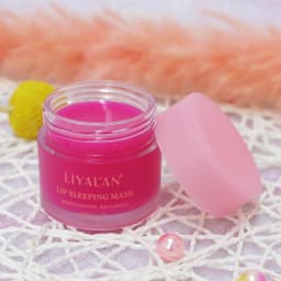 Thumbnail Mặt nạ ngủ môi LIYALAN dưỡng ẩm tái tạo làn da hiệu quả chuyên dụng 25g 2