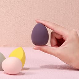 Thumbnail 【OVW】Set 4 mút trang điểm MZD4FEN nhiều màu sắc tùy chọn siêu mềm mại hình dạng trứng 2