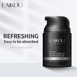 Thumbnail Kem LAIKOU kiểm soát dầu thu nhỏ lỗ chân lông dưỡng ẩm làm sáng da dành cho nam 50g 2