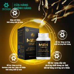 Thumbnail Viên Uống TPBVSK MENTINFO Hỗ Trợ Cải Thiện Sinh Lý Nam Hộp 60 Viên 1