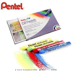 Thumbnail Phấn/ Sáp Dầu Pentel  Oil  Pastel PHN - 50 màu  | Màu Sắc Pastel Tươi Sáng Phong Phú | An Toàn Cho Sức Khỏe Người Dùng | 4