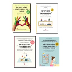 Thumbnail Sách - Montessori Em bé sơ sinh+ Rèn Kỹ Năng Sống Và Kỹ Năng Phối Hợp+100 hoạt động +Em Bé Tập Đi + Số Đếm và Tự Vựng 1