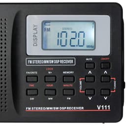 Thumbnail Radio Retekess V111 Hỗ Trợ Pin AM FM / AA Kèm Tai Nghe Tiện Lợi 3