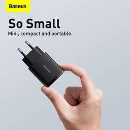 Thumbnail Củ Sạc Nhanh PD 20w 2 Cổng Chính Hãng Baseus QC3.0 Cục Type-C Và USB Cho iP 13 12 11 XS X XR Xiaomi 3