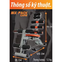 Thumbnail BG Máy tập cơ bụng đa năng cải tiến New Six Pack Care KM2017 4
