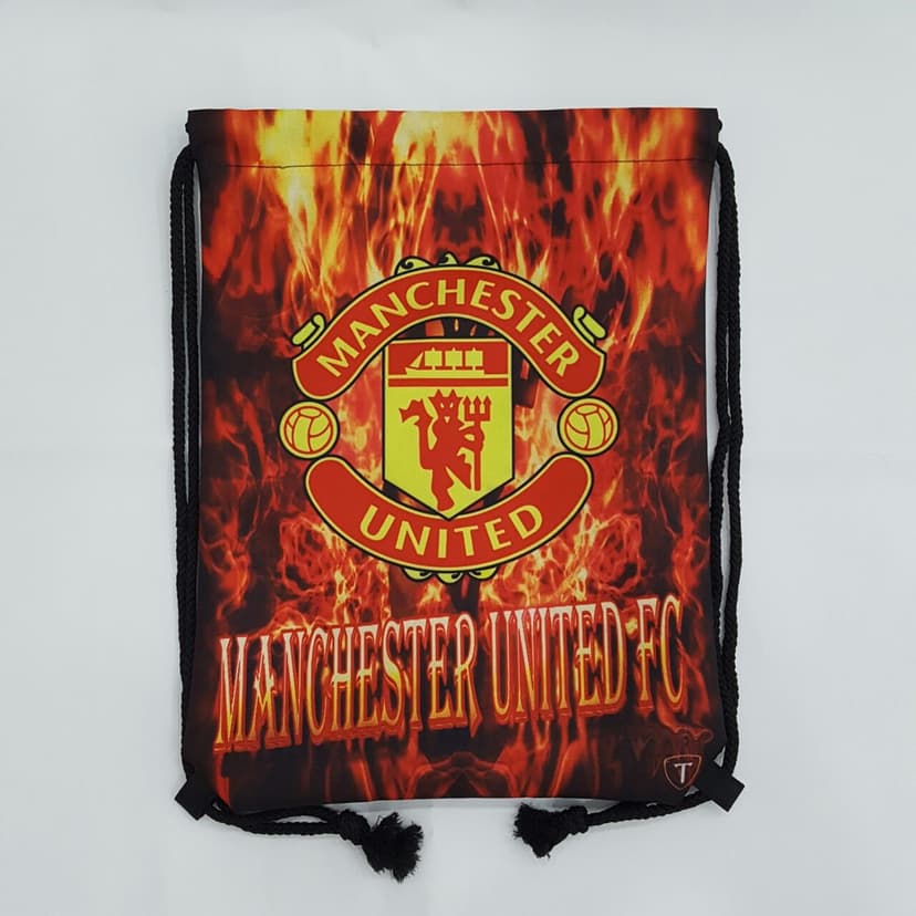 Ảnh Balo dây rút Football TROY FB hình logo câu lạc bộ bóng đá MU 2