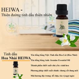 Thumbnail Tinh dầu Hoa nhài HEIWA nhập khẩu Ấn Độ có giấy kiểm định, dung tích 10ml 2