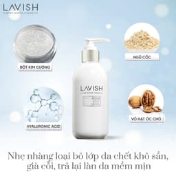 Thumbnail TẨY TẾ BÀO DA MẶT VÀ TOÀN THÂN BỘT KIM CƯƠNG LAVISH H BABY 250ml 3