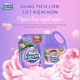 Thumbnail Combo Chai Lau Sàn 3.6kg + Túi Lau Sàn 3.6kg MaxKleen Ngàn hoa ngọt ngào 3