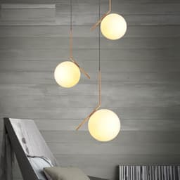 Thumbnail Đèn thả trang trí chao thuỷ tinh SuperVilighting decor phòng khách kiểu hiện đại bảo hành 24 tháng 3