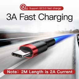 Thumbnail Dây Cáp Sạc USB Loại C Baseus Chất Lượng Cao Cho Mi iP Mobile Phone 2