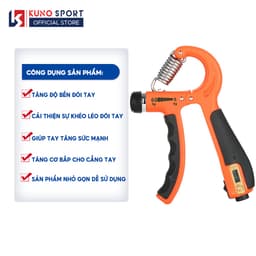 Thumbnail Kìm Bóp Tập Cơ Tay KUNO SPORT Bản Đếm Số Điện Tử Lực 5-60KG 3