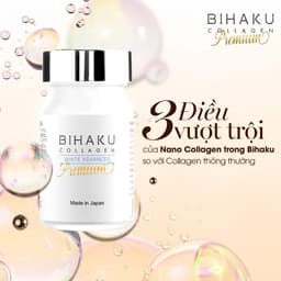Thumbnail Bộ đôi dưỡng trắng mịn màng và cải thiện nội tiết tố ngừa lão hóa từ bên trong Bihaku Collagen 30v và skinmd cream 15ml 3