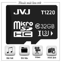 Thumbnail Thẻ nhớ 32G JVJ Class 10 tôc độ cao - chuyên dụng cho CAMERA, Điện thoại, Máy ảnh,... tốc độ cao 95Mb-140Mb/s 3