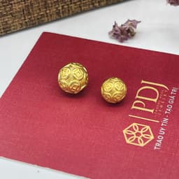 Thumbnail Charm bi bạc si vàng PDJ dùng để mix với vòng đá phong thủy - Trang sức PDJ 2