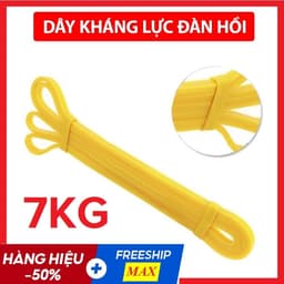 Thumbnail Dây Kháng Lực Đàn Hồi Cao Su Power Band Đa Năng Hỗ Trợ Tập Luyện Thể Thao, Lên Xà, Tập Tay Chân Mông Chính Hãng Amalife 4