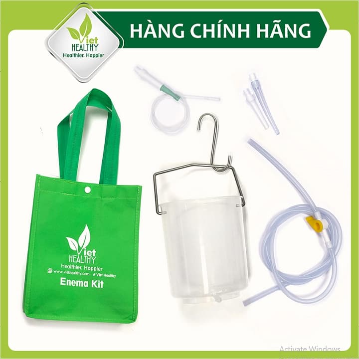 Ảnh Bộ 2 đầu truyền mềm coffee enema Viet Healthy 2