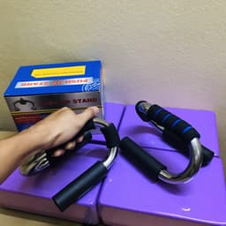 Thumbnail Dụng Cụ Chống Đẩy Cầm Tay – Dụng Cụ Hít Đất Thép Cứng Cầm Tay Cao Cấp Hãng Amalife – mi01 (Đường Kính Khung 22MM) 1