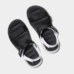 Thumbnail Giày Sandals Shondo F6 Sport ombre đế 2 màu đen trắng F6S0110 4