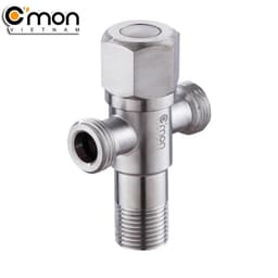 Thumbnail Van khóa T giảm áp lực nước 2 đầu ra C'mon VK-02_T 2