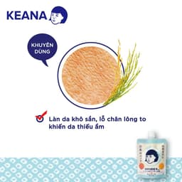 Thumbnail Mặt Nạ Cám Gạo Dạng Thoa Keana Rice Pack 170g 3