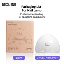 Thumbnail Đèn móng tay ROSALIND18 Bóng đèn LED 36W UV / LED để khoe ngón tay quyến rũ 1