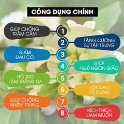 Thumbnail Tinh dầu Hoa Nhài Kobi Jasmine essential oil giúp thơm phòng, giảm stress hiệu quả - 5ml 3