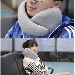 Thumbnail Gối Ngủ Văn Phòng Du Lịch Thông Minh Từ Chất Liệu Memory Foam Chính Hãng Amalife mi01 2