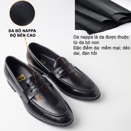 Thumbnail Giày lười nam da bò nappa cao cấp G120 Bụi leather hộp sang trọng Bảo hành 12 tháng 4