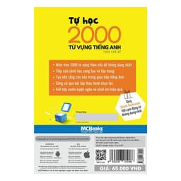 Thumbnail Sách Tự Học 2000 Từ Vựng Tiếng Anh Theo Chủ Đề (Tái bản 2019) 1