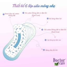 Thumbnail Băng vệ sinh thảo dược D&C Doctor Care hàng ngày 16 cm Combo 2 gói 2