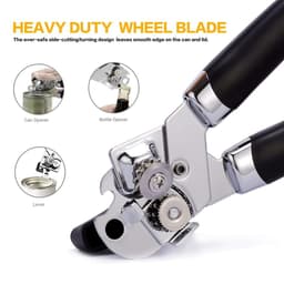 Thumbnail Dụng Cụ Mở Đồ Hộp Walfos Bằng Thép Không Gỉ Cao Cấp Có Núm Vặn Dễ Dàng 4