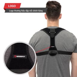 Thumbnail Đai chống gù lưng nữ, nam cao cấp GoodFit chất liệu bền, thoáng khí, định hình cột sống GF712P 3