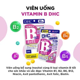 Thumbnail Thực phẩm bảo vệ sức khỏe DHC VITAMIN B MIX (60 ngày) - Dạng viên uống hỗ trợ bổ sung vitamin nhóm B 3