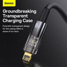 Thumbnail Dây cáp sạc nhanh BASEUS 2.4A thích hợp cáp sạc nhanh cho ip 13 Pro Max 12 11 3