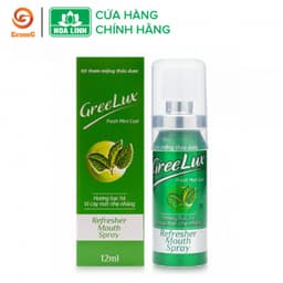 Thumbnail Xịt thơm miệng Greelux thảo dược bạc hà giúp làm thơm miệng tức thì, khử mùi hôi miệng 12ml - Global Pharma 2