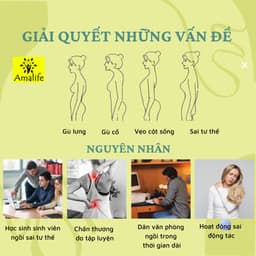 Thumbnail Đai Chống Gù Lưng Nâng Ngực, Cố Định Bảo Vệ Vòng 1 Cao Cấp Ama05 - Chính Hãng Amalife 3