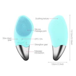 Thumbnail Ckeyin Cọ Rửa Mặt Bằng Silicon Mềm Có Thể Sạc Lại 4
