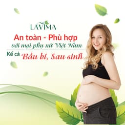 Thumbnail Tuýp Gel Rửa Phụ Khoa Thảo Dược Châu Âu LAVIMA Minisize 20g - Huyết Trắng, Nấm Ngứa, Lộ Tuyến, An Toàn Cho Mẹ Bầu 1