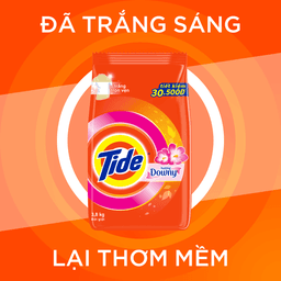 Thumbnail Bột giặt TIDE Hương Downy Quần Áo Trắng Sáng Túi 3.6KG/3.8KG 4