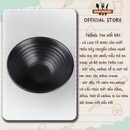 Thumbnail Tô nhựa Bam House chất nhựa Melamine cao cấp TND01 2