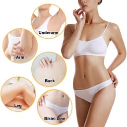 Thumbnail Sáp tẩy lông chiết xuất sáp ong 300g + máy triệt lông + giấy tẩy lông SUMAX dùng cho toàn thân 4
