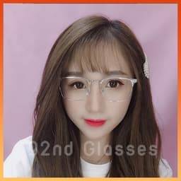 Thumbnail Gọng kính cận nam nữ càng nhựa dẻo nhiều màu, dáng mắt chữ nhật công sở Lani 2723 2