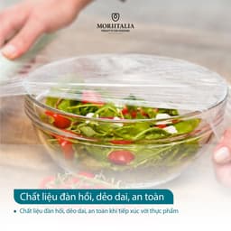 Thumbnail Màng Bọc Thực Phẩm PE "Chất Lượng Cao" DEODEO 30cm x 120m, Bảo vệ thực phẩm, tránh nhiễm khuẩn 3