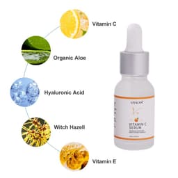 Thumbnail Serum vitamin C LIYALAN dưỡng ẩm se khít lỗ chân lông chống lão hóa làm trắng da mặt cao cấp 15ml 2